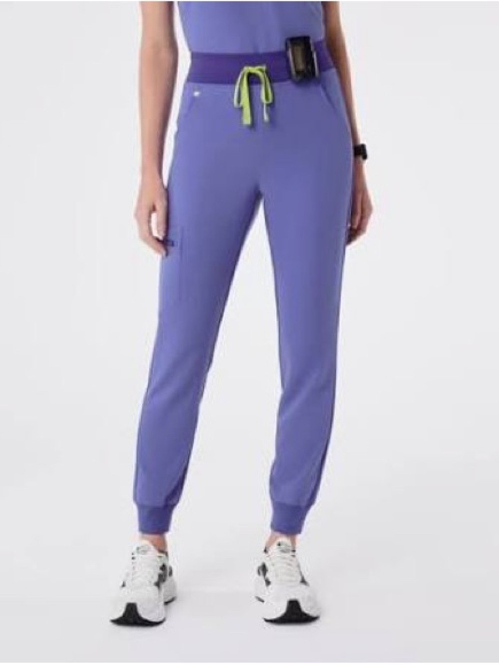 Figs Zamora™ - High Waisted Scrub Pants - BLUEBERRY  *LIMITED EDITION*